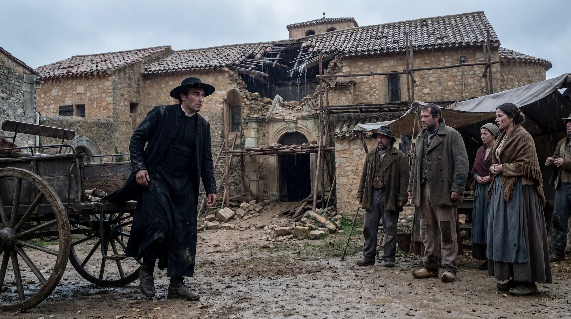 Arrival of Father Saunière