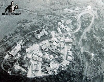Early aerial photo of Rennes-le-Château